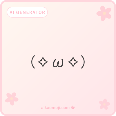 AI kaomoji generator — describe any vibe, get 6 fresh kaomoji instantly